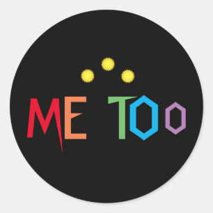 MOI AUSSI dans Stickers Couleurs arc-en-ciel