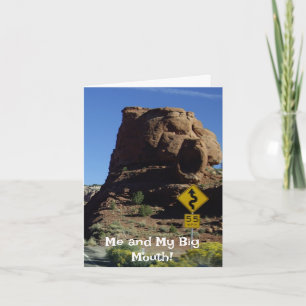 Moi et ma grande bouche - Je suis désolé ! Carte d