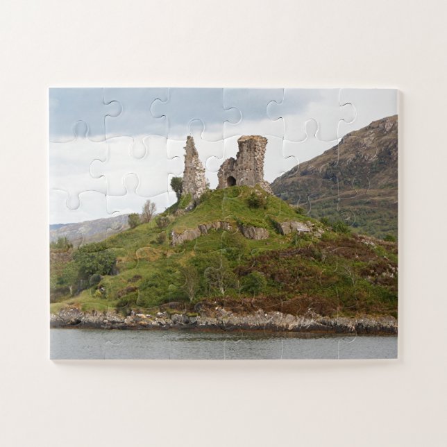 Moil Castle, Skye, Schottland, Vereinigtes Königre (Horizontal)