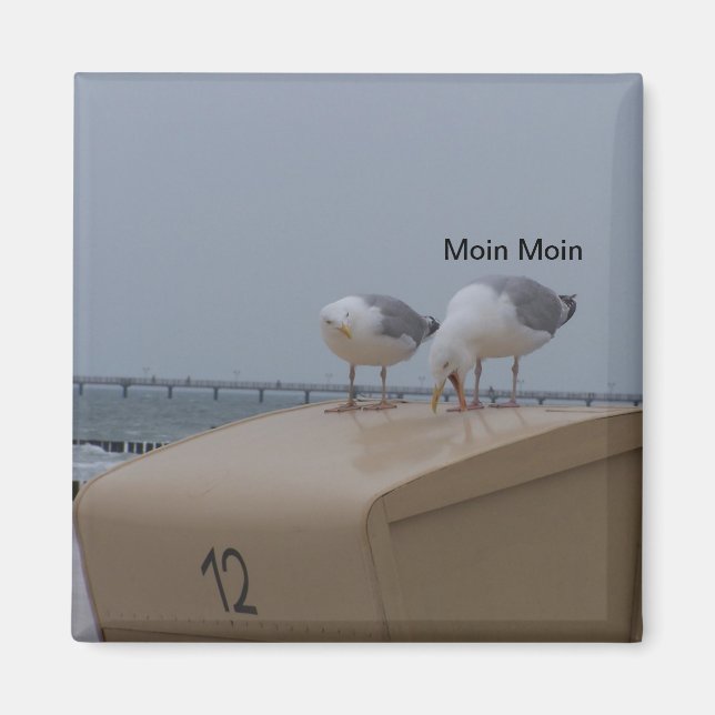 Moin Moin Magnet (Vorne)