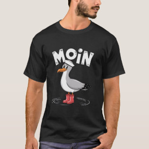 Moin Moin Möwe T-Shirt
