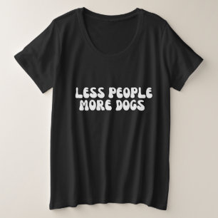 Moins de gens moderne Plus de chien animal de comp