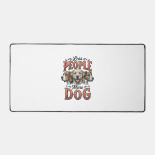 Moins de gens plus de chien conception vintage ama