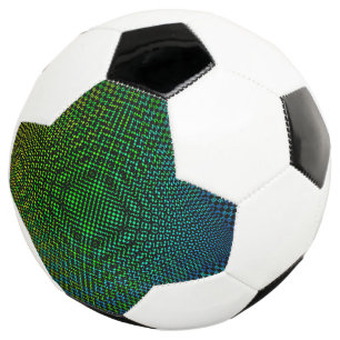 Moire Schachbretts von Kenneth Yoncich Fußball