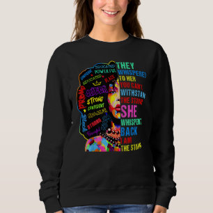 Mois de l'histoire noire Tshirt femme africaine Af