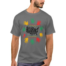 Mois de l'histoire noire, vêtement de tshirt d'his