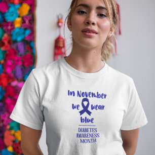 Mois de sensibilisation au diabète T-shirt femme b