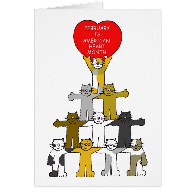 Mois du coeur américain février (Devant)