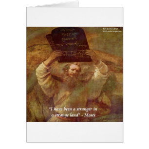 Moïse de Rembrandt & Citation Biblique