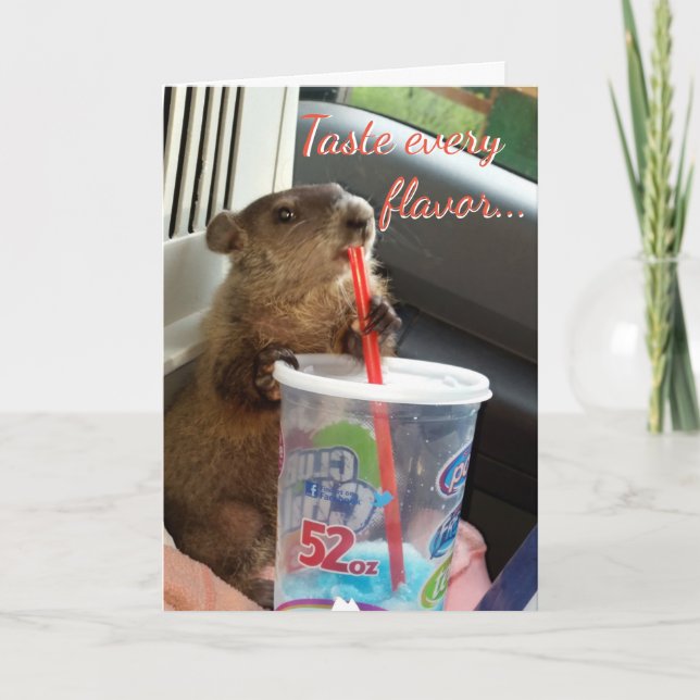 Moïse et carte d'anniversaire de Maude (Devant)