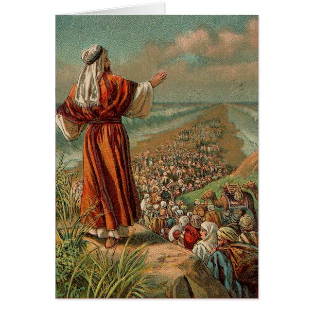 Moïse fait partie de la mer Rouge (Devant)