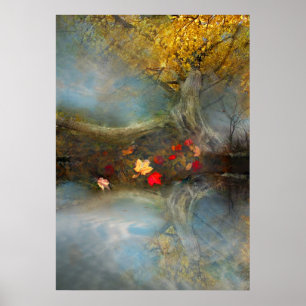 Moisson automnale, affiche