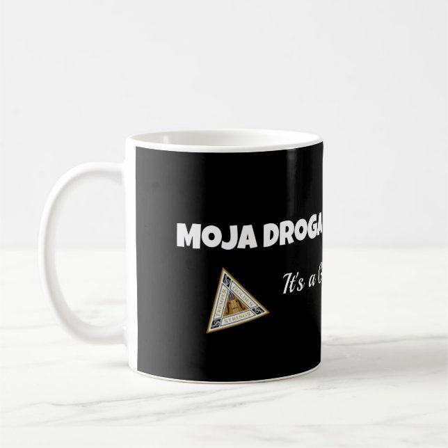 Moja droga ja cie kocham Tasse (Links)