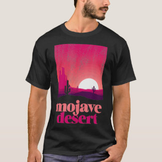 Mojave Desert Illustration Vintag Souvenir T-Shirt