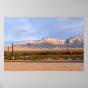 Mojave National Reserve Kalifornien Poster