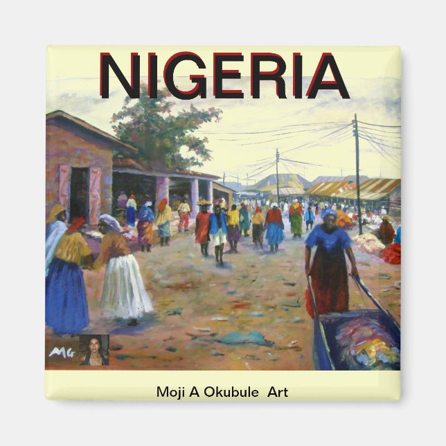 MOJI A OKUBULE ART WORK 2011 MAGNET (Vorne)
