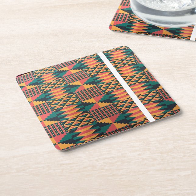 MOJISOLA ADEOLA GBADAMOSI NAPKIN RECHTECKIGER PAPPUNTERSETZER (angewinkelt)