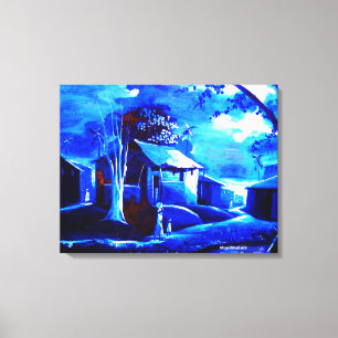 MOJISOLA UNE HUILE D'OKUBULE GBADAMOSI SUR toile