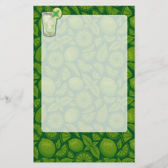 Mojito Briefpapier (Vorderseite)