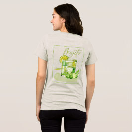 Mojito-Cocktail-Aquarell-Kunst  Tri-Blend Shirt