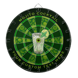 Mojito Cocktail Dartscheibe