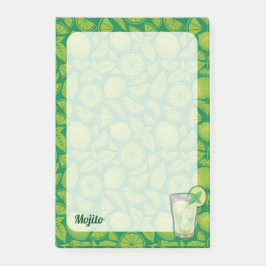 Mojito Cocktail Post-it Klebezettel