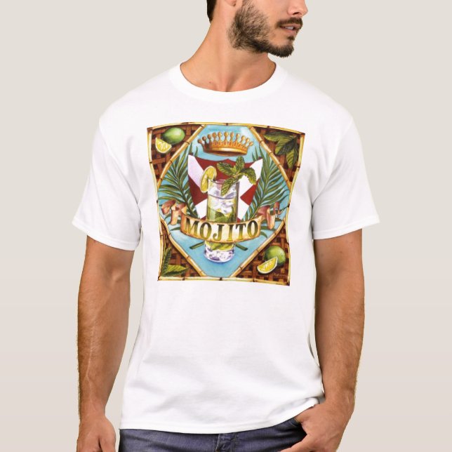 Mojito Kunstt-shirt T-Shirt (Vorderseite)