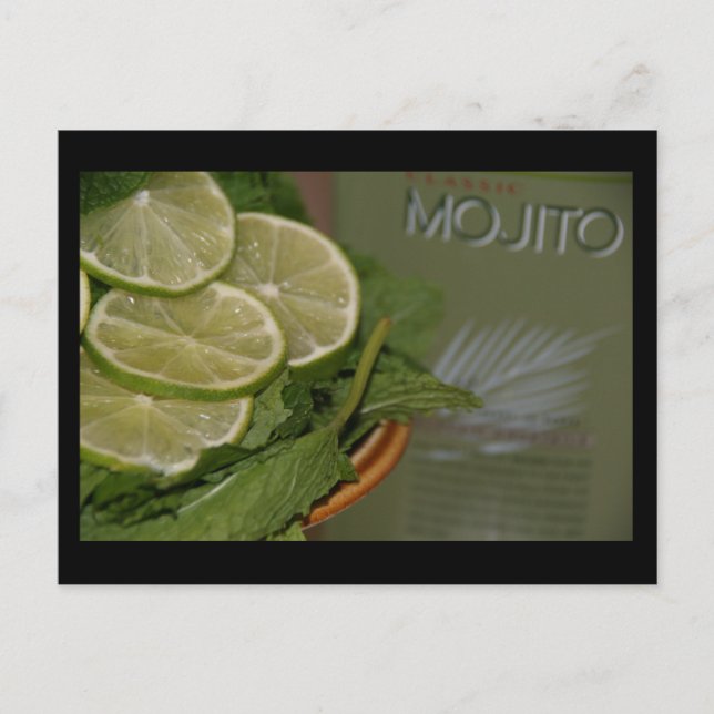 Mojito Postcard Postkarte (Vorderseite)
