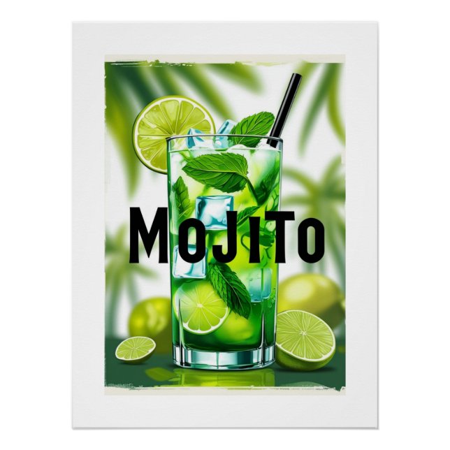 Mojito Poster (Vorderseite)