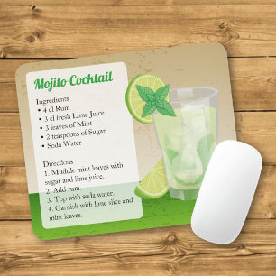 Mojito Recipe Mousepad