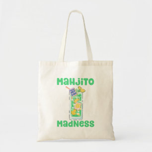 Mojito Wahnsinn Mahjong Cocktail Tragetasche
