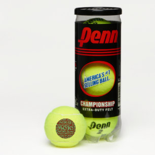Mojo beaucoup vert rouge Penn balles de tennis