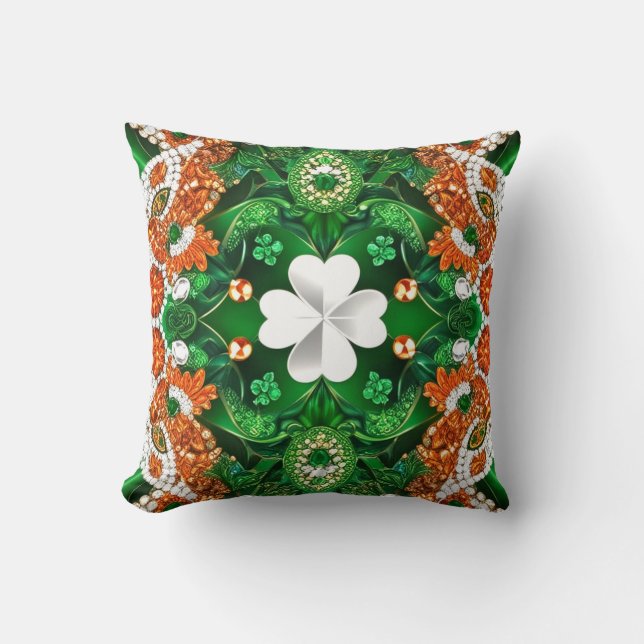 MoJo Coussin avec Irlande Colours Design (Recto)
