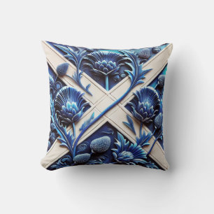 MoJo Coussin avec Scottish Thistles Design
