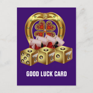 Mojo Fast Luck Mojo Workin! Postkarte