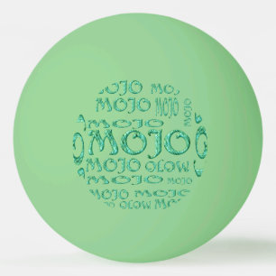 Mojo Green magic grün Glühen 1-Sterne Tischtennisb Tischtennisball