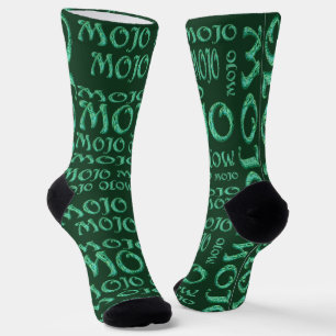 Mojo-Grüne Premium-Socken Socken