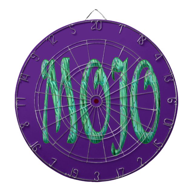 Mojo lila Dartboard Dartscheibe (vorne)