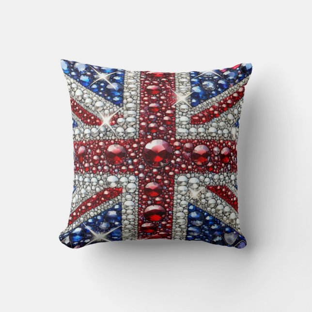 MoJo Pillow mit britischem Farbdesign Kissen (Vorderseite)