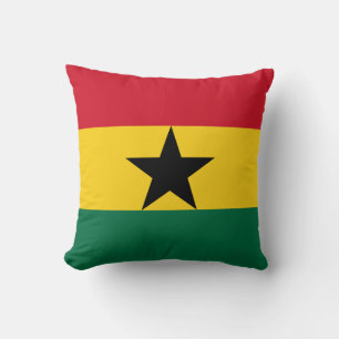 MoJo Pillow mit Flagge Ghanas Kissen