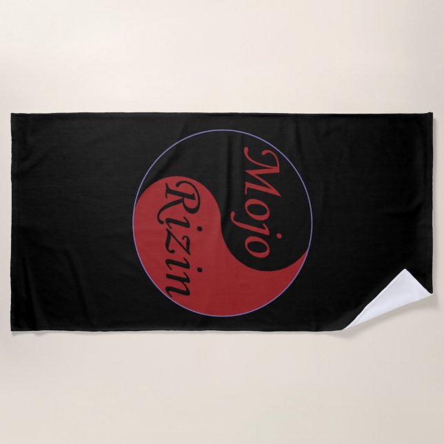 Mojo Rizin Beach Towel Strandtuch (Vorderseite)