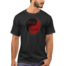 Mojo Rizin Schwarzes - große Logo-Front