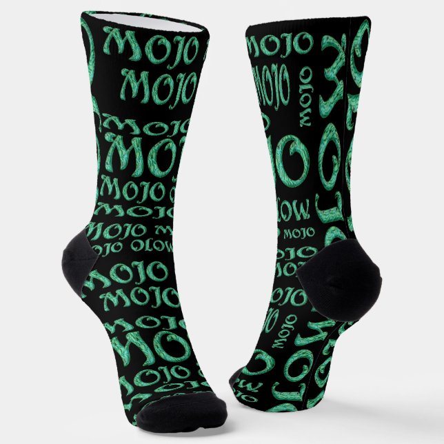 Mojo-schwarze Premiumsocken Socken (Gewinkelt)