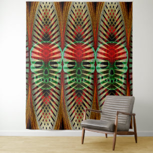 Mojo Skull Tapestry Wandteppich