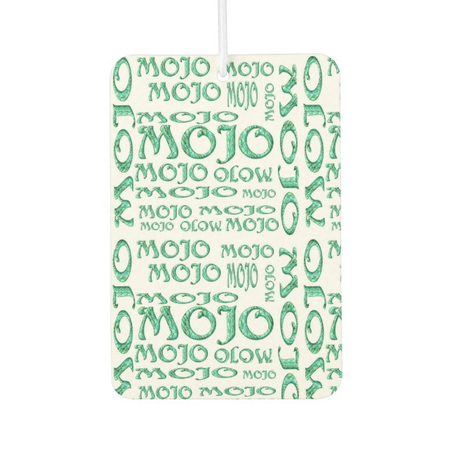 Mojo-Weißkarosserie Autolufterfrischer (Vorderseite)