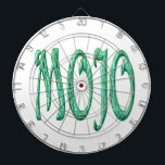 Mojo White Dartboard Dartscheibe<br><div class="desc">Mojo Dartboards sind für Darts mit einem magischen Geschenk,  einer bestimmten Touch,  kosmischer Verbindung,  Talent oder besonderen Glück. Mojo ist die Original-Kalligrafiekunst von Steamy Raimon.</div>