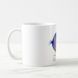 Mok Chubby Chicken Alfredo, colorfull cute bird Kaffeetasse
