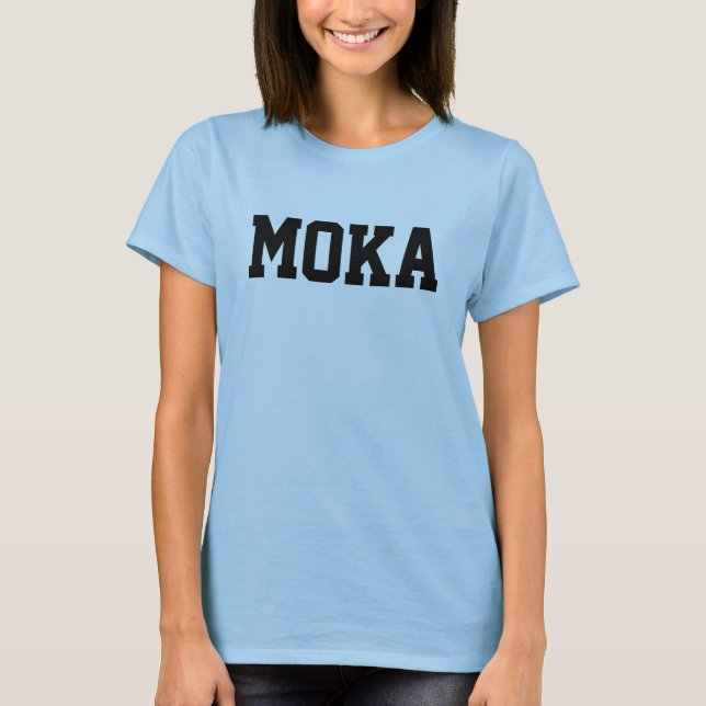Moka a appelé T-shirt (Devant)