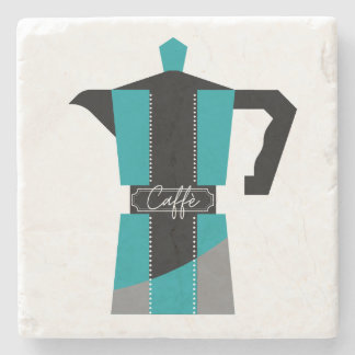Moka Caffe italienischer Kaffee-Untersetzer - Steinuntersetzer