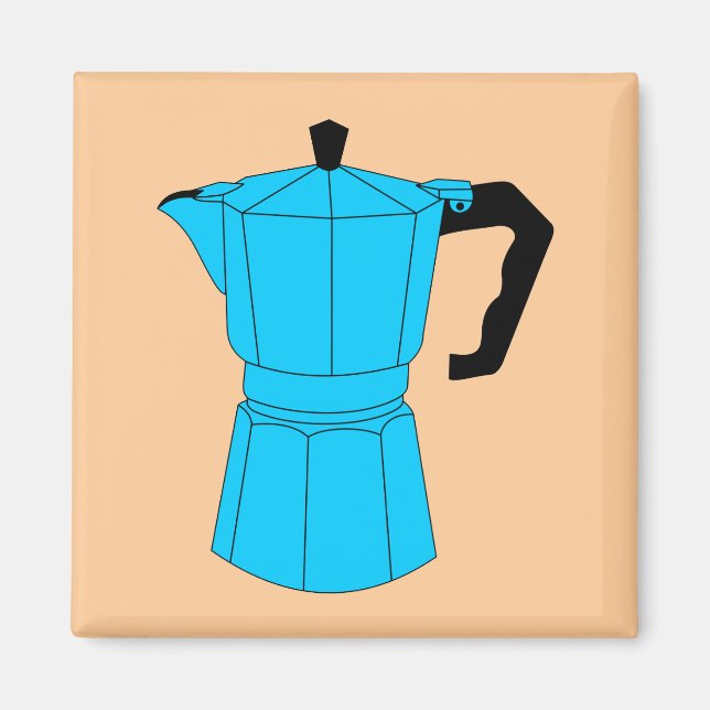 Moka Espresso Coffee Pot Magnet (Vorne)